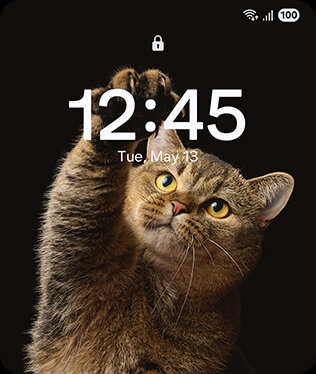 Łatwiejsze wyświetlanie powiadomień zapewnia bardziej intuicyjną obsługę smartfona.