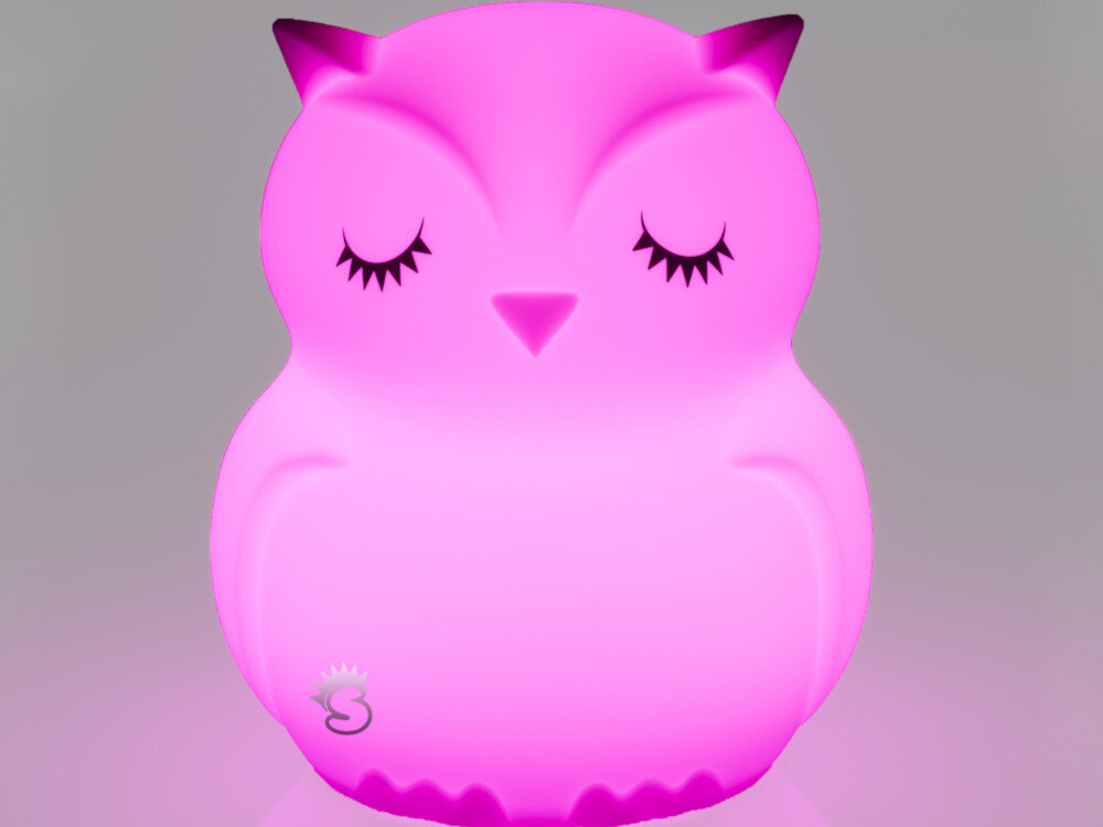 Lampka nocna MESMED swietlaczek sowka MM-013 projektor muzyka rozwoj