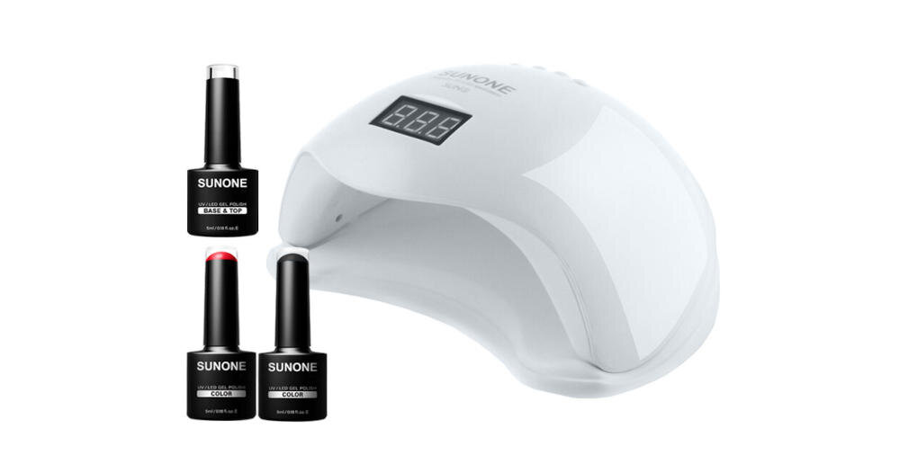 SUNONE-S01 zestaw stylizacja paznokci baza lampa