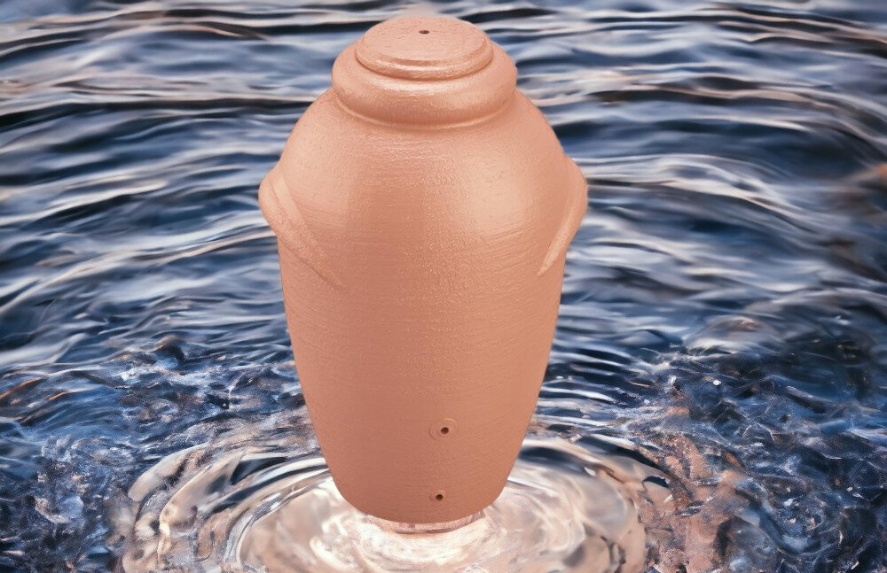 Zbiornik na deszczówkę PROSPERPLAST Aquacan ICAN360-R736 360L Terakota Brązowy ekologia oszczednosc zbieranie deszczowki