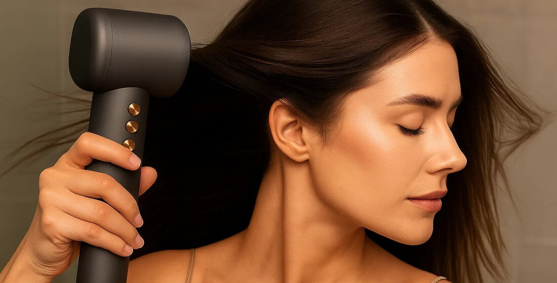 Suszarka EXTRALINK 1500 W wygląd prezentacja wizualizacja design Dla zdrowych włosów