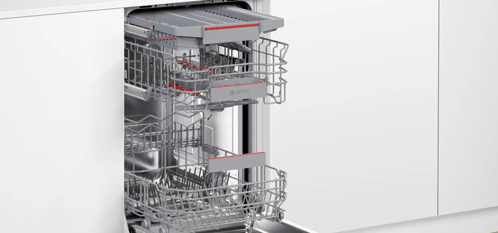 Zmywarka BOSCH SPI4HMS49E kosze wnętrze