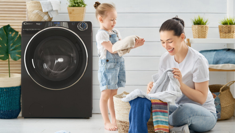PRALKA CANDY 496BWMBCB 1-S RAPIDO PRO higieniczne pranie