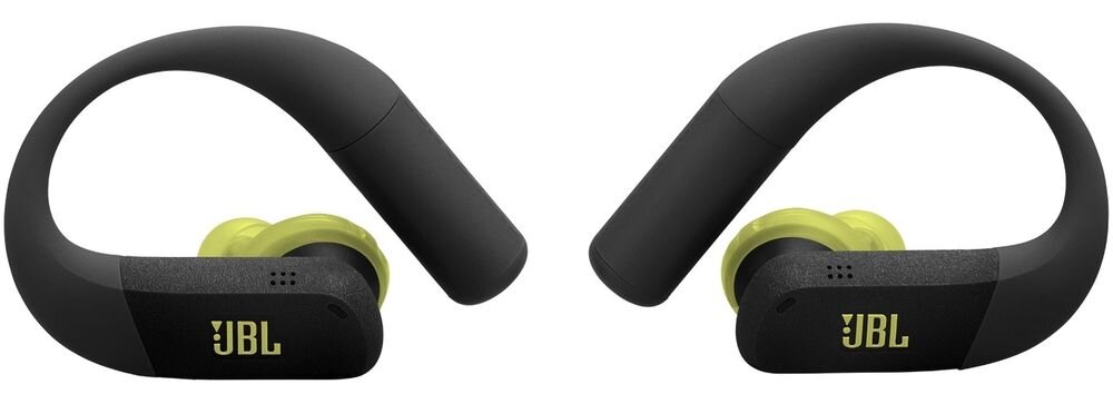 Słuchawki dokanałowe JBL Endurance Peak 4 znajdowanie urządzenia przełącznik dźwięku Google Android, słuchawki na białym tle