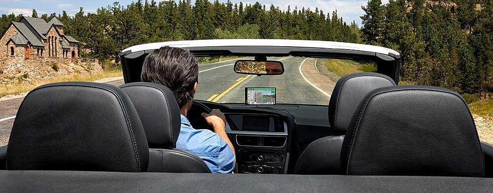 Nawigacja GARMIN DriveSmart 55 MT-S EU ekran mapy sterowanie łączność 