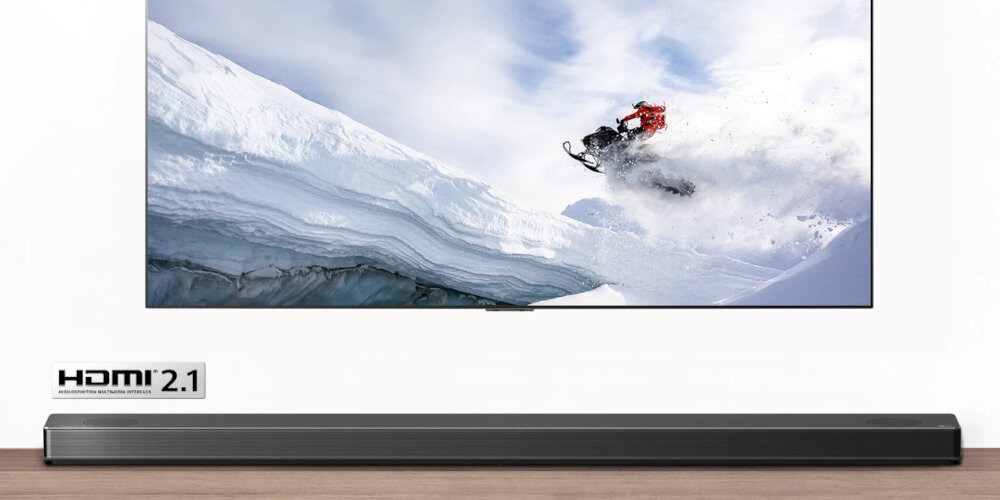 Soundbar LG SN11R Czarny chromecast