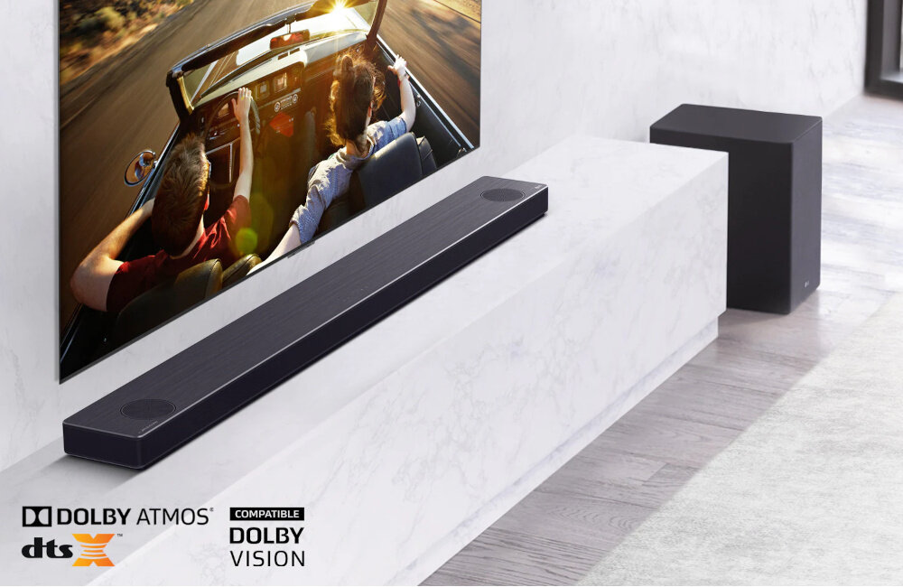 Soundbar LG SN11R Czarny dolby dts master filmy muzyka