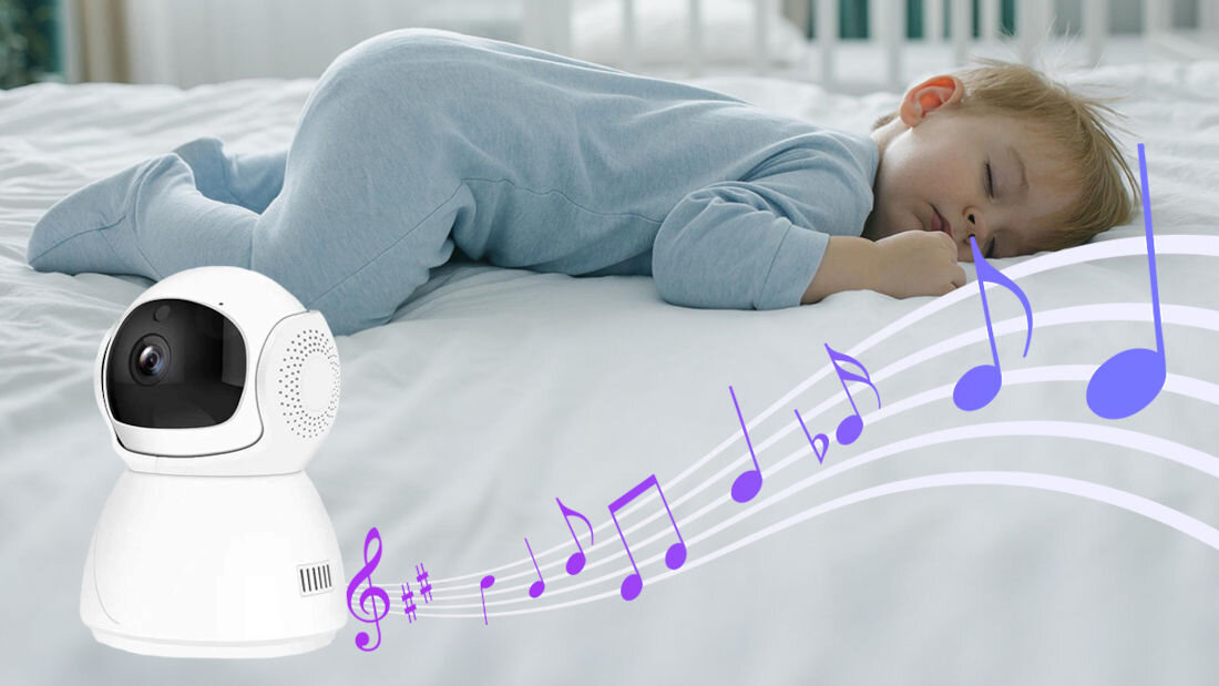 Niania elektroniczna EXTRALINK Reja EX.29010  Spokojny sen odtwarzanie kołysanki wyciszenie ułatwienie zasypianie Funkcja przypomnienia o karmieniu wsparcie organizacja potrzeby