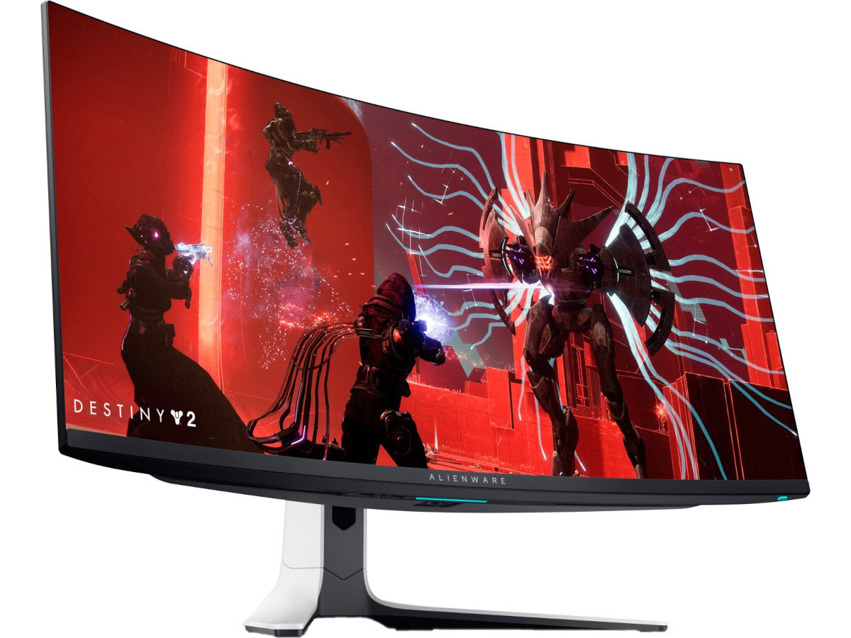 Monitor DELL Alienware AW3423DW zakrzywiony ekran oferujacy komfort uzytkowania