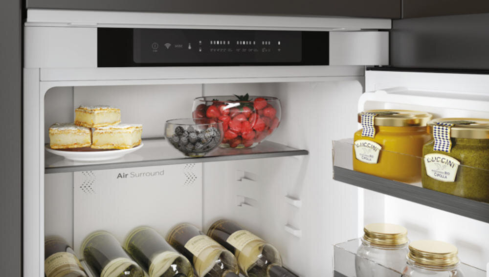 HAIER lodówka widoczność półki oświetlenie LED wnętrze