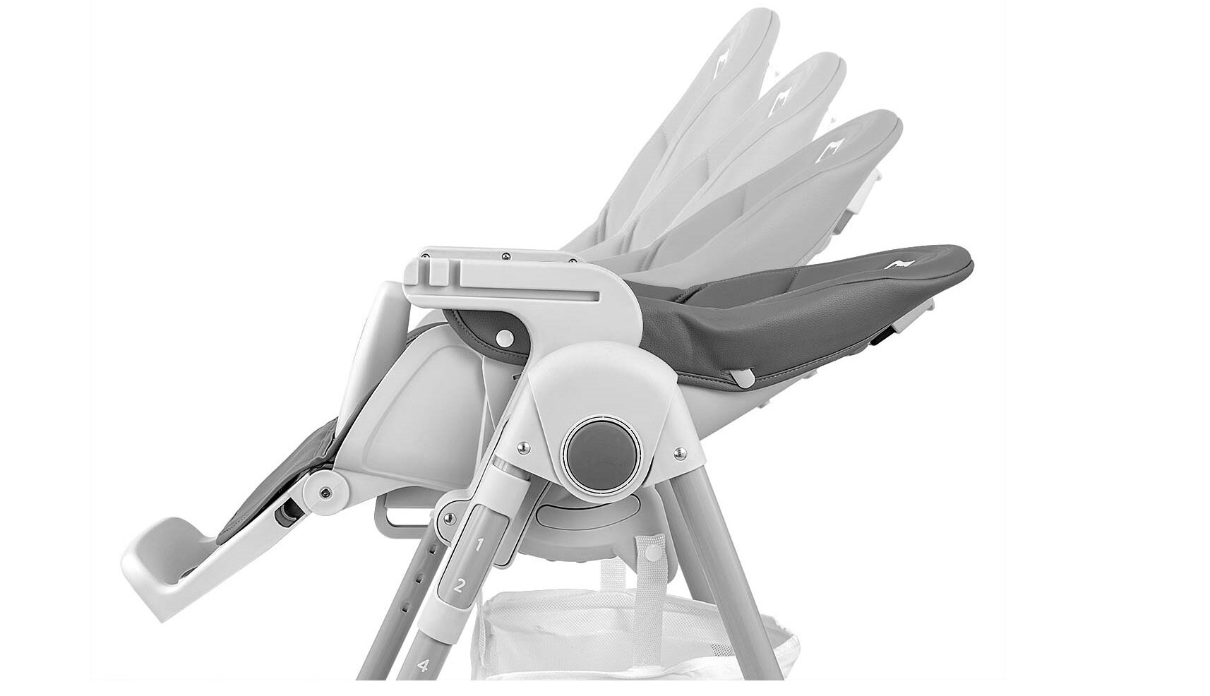 Krzesełko do karmienia MILLY MALLY Bueno konstrukcja dla malucha