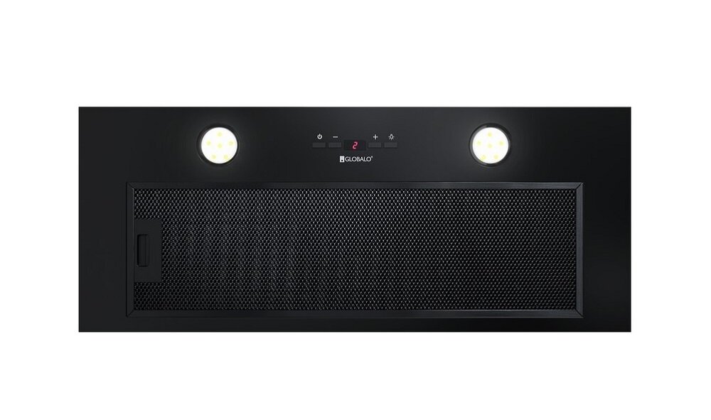 Okap GLOBALO Laizeno 70.1 Czarny oświetlenie LED