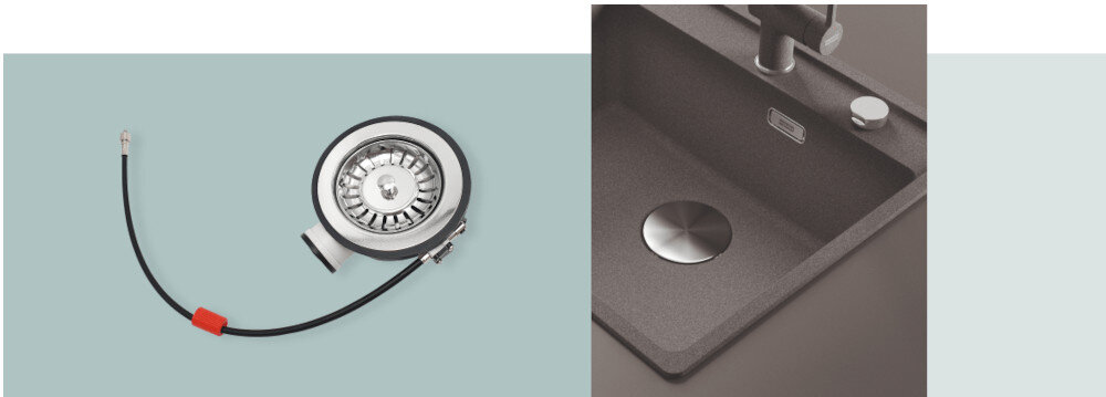 Zlewozmywak FRANKE Maris MRG 611-78 XL 114.0675.979 Orzechowy dno przewód korek automatyczny sitko wygoda