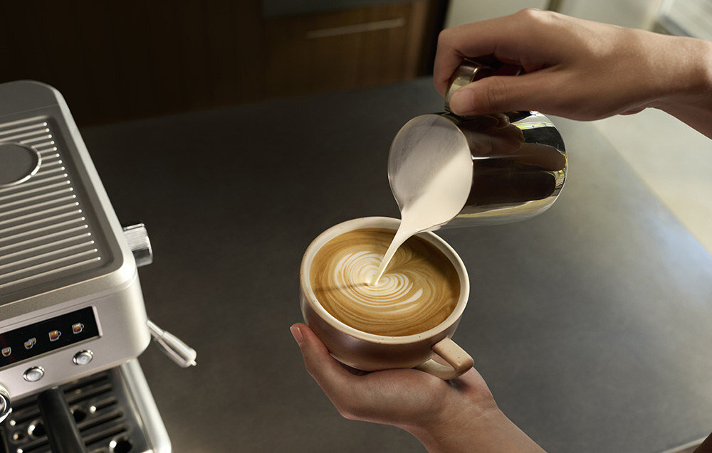 Ekspres MOVA S20 Pro Srebrny Dwubojlerowy system grzewczy jednoczesne parzenie kawy i spienianie mleka stabilna temperatura