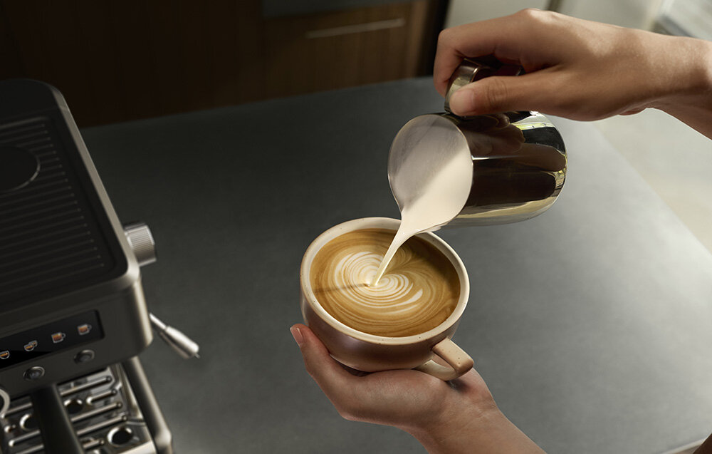 Ekspres MOVA S20 Pro CzarnY Dwubojlerowy system grzewczy jednoczesne parzenie kawy i spienianie mleka stabilna temperatura