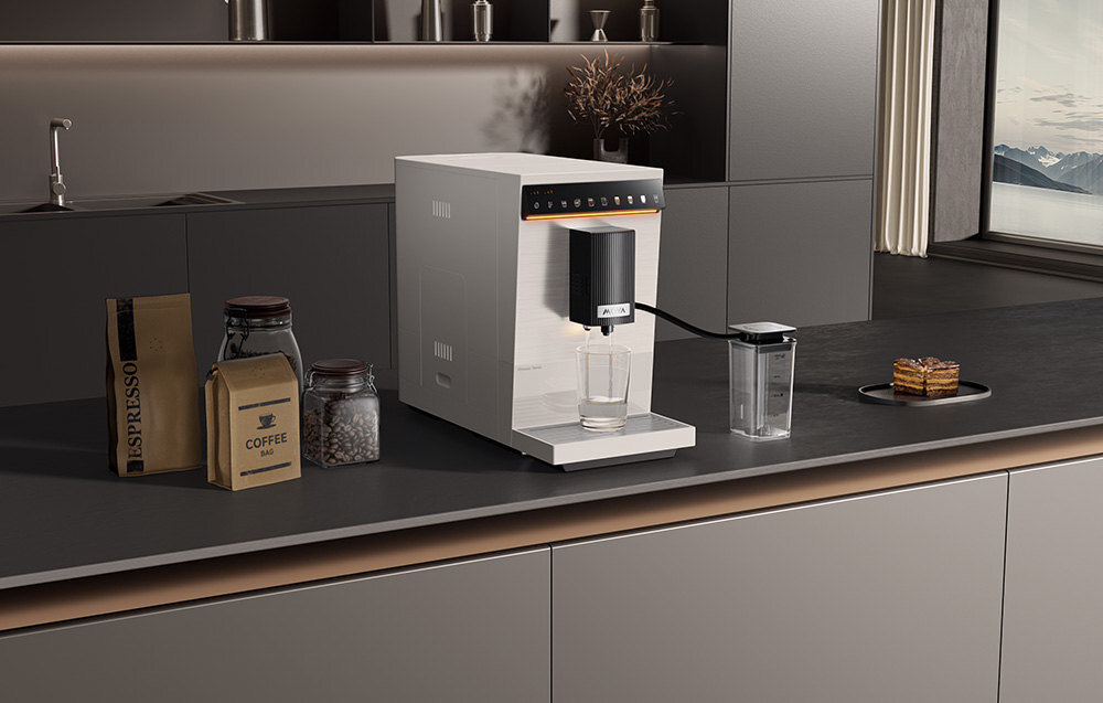 Ekspres MOVA Virtuoso 10 Pro Biały Temperatura pod kontrolą Trzystopniowa regulacja temperatury parzenia możliwości dokładność preferencje napój  Niska, średnia lub wysoka temperatura napar smak