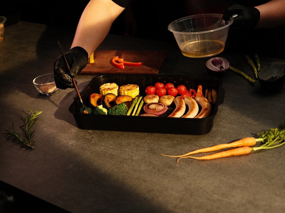 Grill elektryczny MOVA IG20 Pro grillowanie mięsa, warzyw, tostów, równomierne nagrzanie, szybkie śniadania