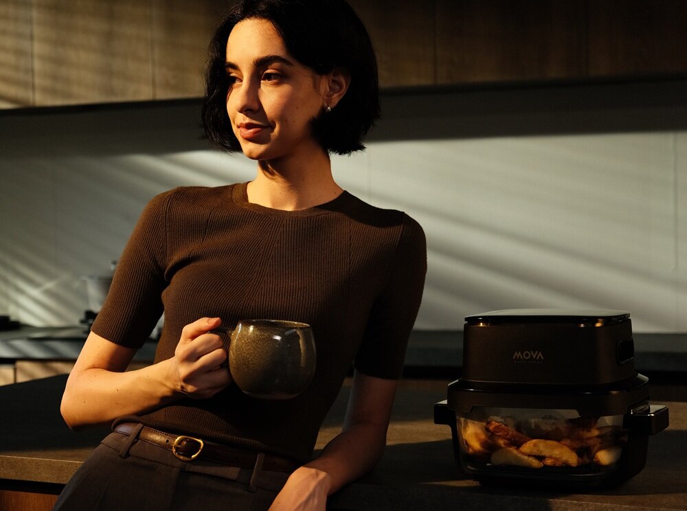 Grill elektryczny MOVA IG20 Pro większa wygoda przygotowania, zdrowe posiłki, kontrola parametrów, komfort gotowania