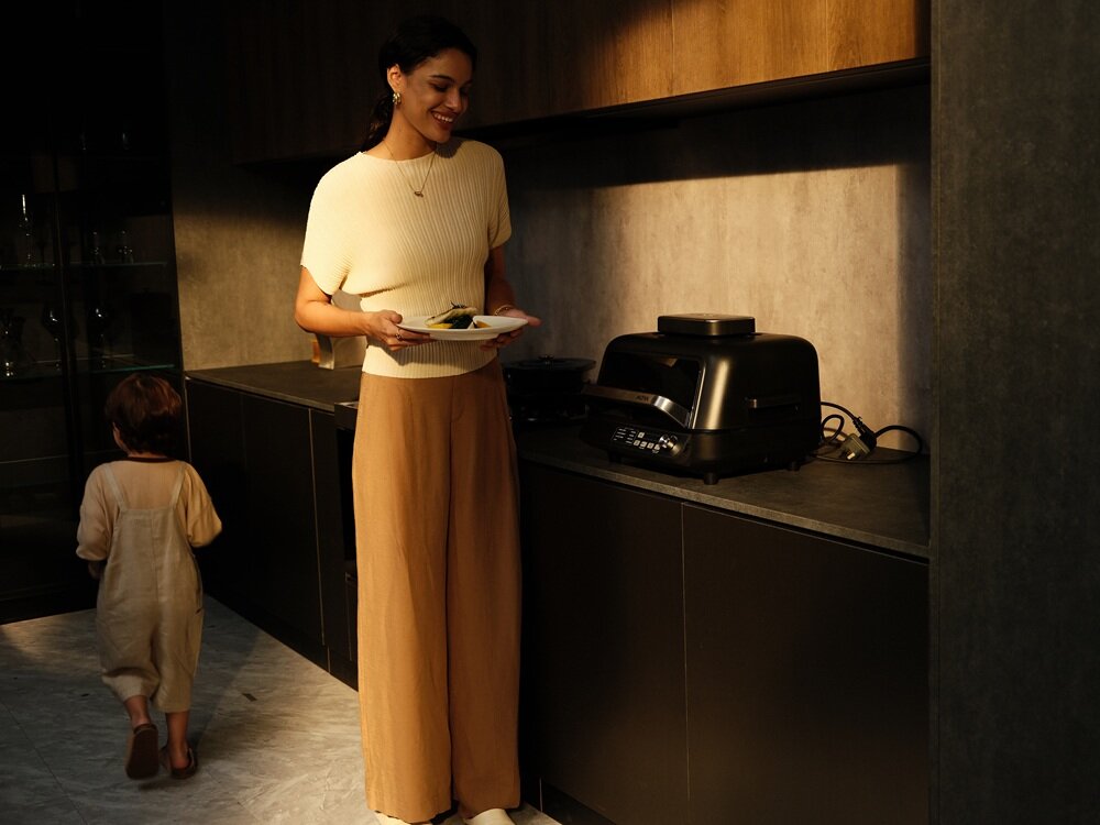 Grill elektryczny MOVA IG20 Pro szybkie nagrzewanie płyty, krótszy czas oczekiwania, do mięs, warzyw i pieczywa