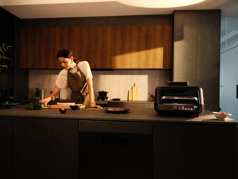 Grill elektryczny MOVA IG20 Pro wbudowany timer, bez przypaleń, wsparcie w kuchni, kontrola