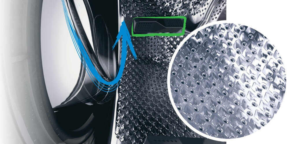 Pralko-suszarka BEKO B5DFT584427MPB DrumClean czyszczenie bębna