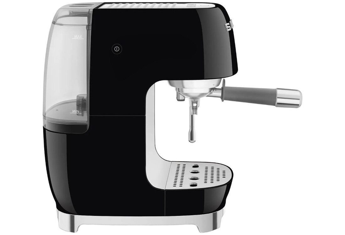 Ekspres SMEG ECF03BLEU Czarny (Cold Brew) Wszechstronność parzenia espresso pojedyncze i podwójne lungo Cold Brew zbiornik pojemność