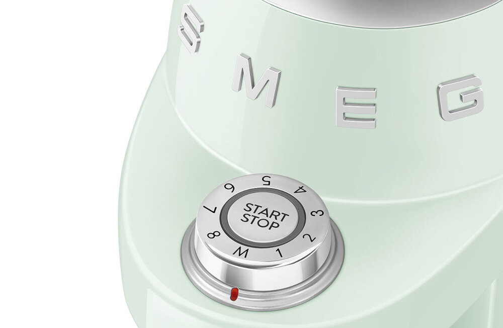 Młynek do kawy SMEG CGF03PGEU Smak do różnych metod Kontrola grubości mielenia dopasowanie kawa obsługuje espresso, kawę przelewową i french press