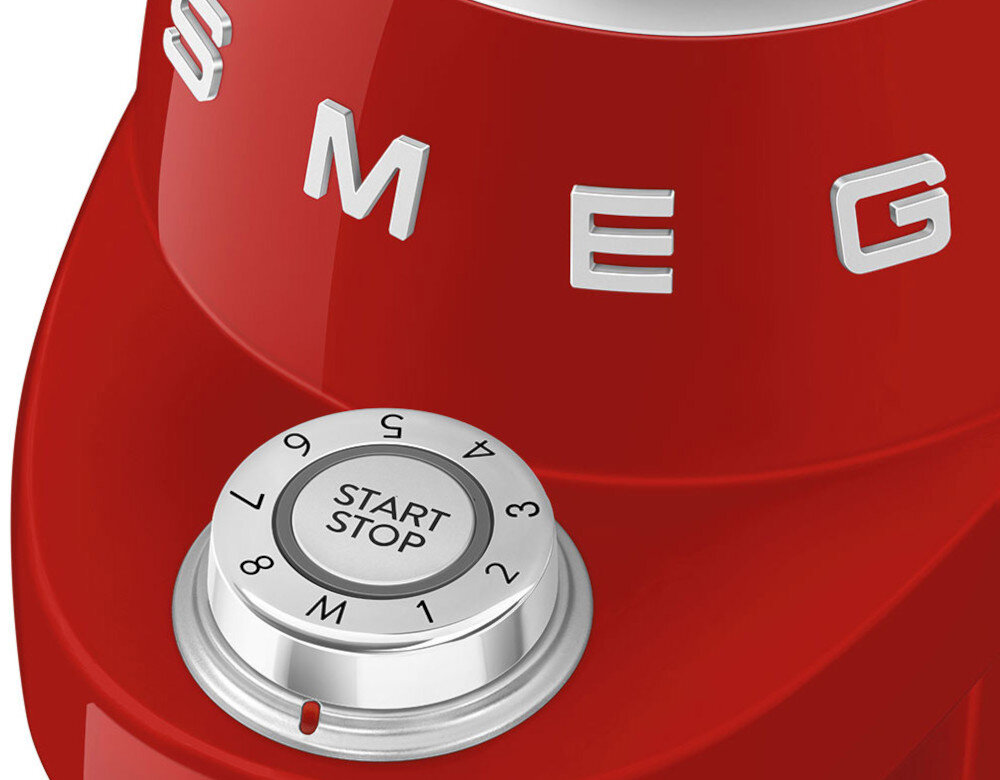Młynek do kawy SMEG CGF03RDEU Czerwony Smak do różnych metod Kontrola grubości mielenia dopasowanie kawa obsługuje espresso, kawę przelewową i french press