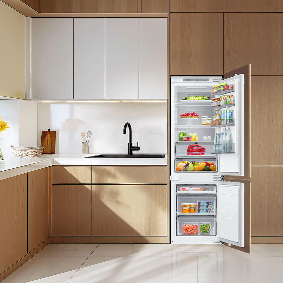 Sprawdź, jak lodówka do zabudowy BRB80F26DEF0EO oszczędza energię elektryczną