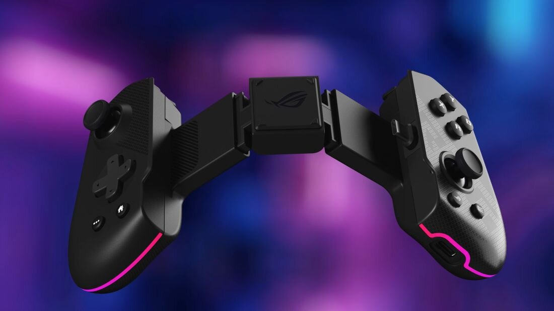 Kontroler ASUS ROG Tessen - Wytrzymały mostek teleskopowy