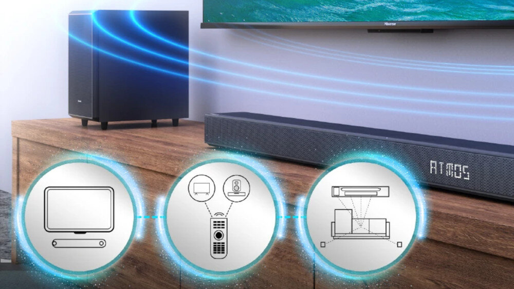 Soundbar HISENSE AX5120G  - ez