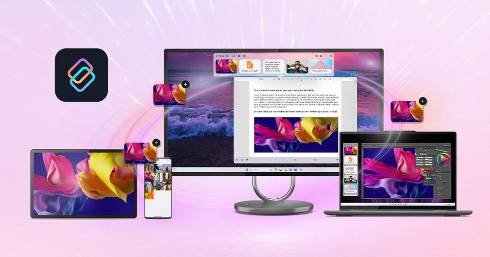 Tablet LENOVO Idea Tab Plus TB361FU  aplikacje z Androida na komputer Lenovo Smart Connect zdalne sterowanie integracja  