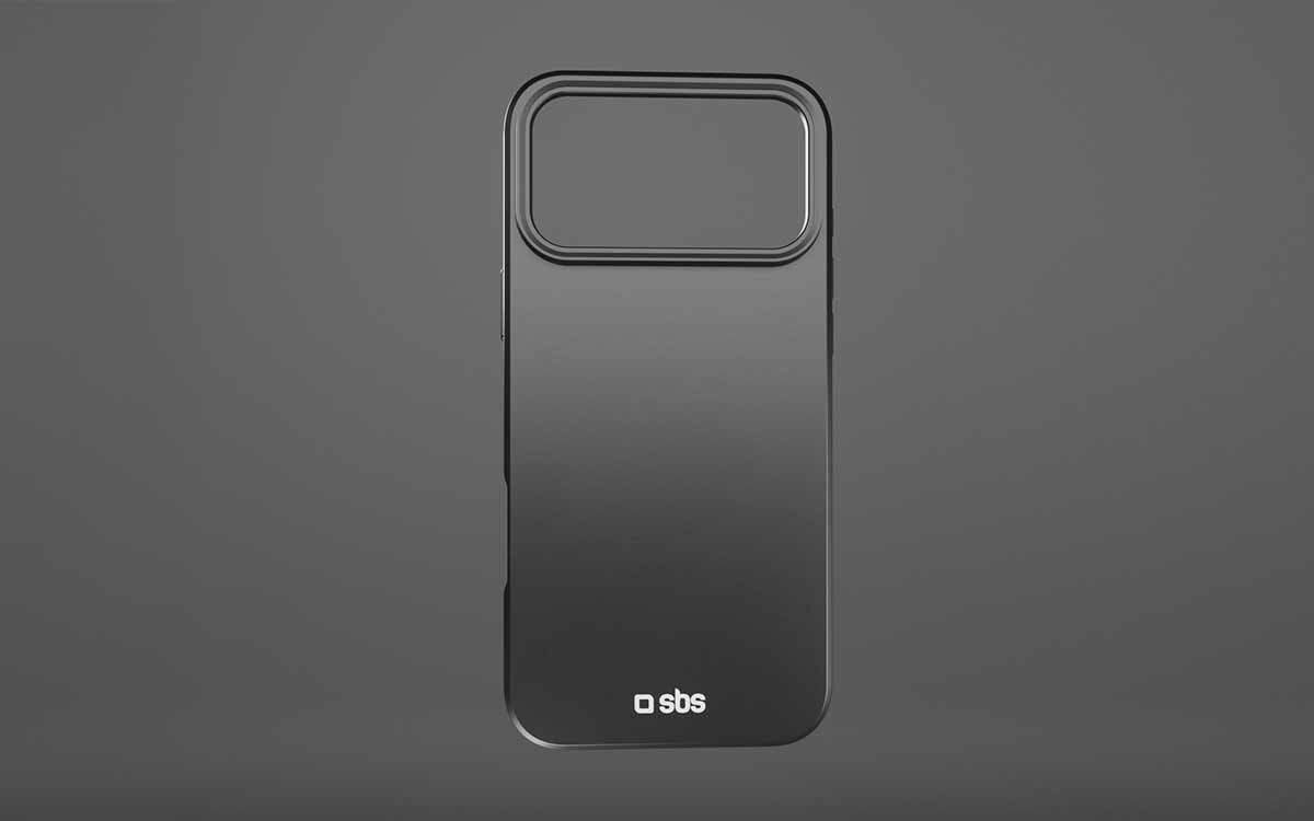 Etui SBS D3O Mag Full do Apple iPhone 17 Pro Max Czarny Lekka, smukła i miękka w dotyku ochrona.