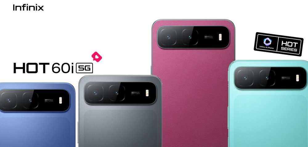 Smartfon INFINIX HOT 60i 5G    kv lifestyle początek opisu sekcja nagłówkowa