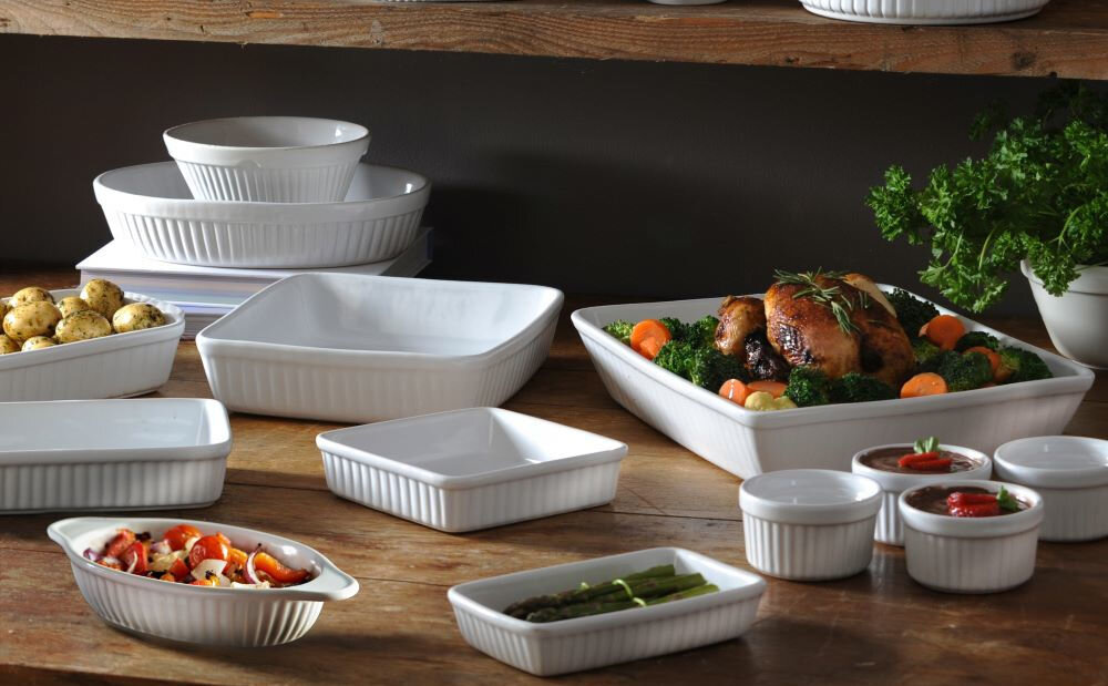 Naczynia do zapiekania MASON CASH Classic 2001.546 (4 szt.) restauracja food truck kawiarnia solidnie wykonane przystosowane do użytku w piekarniku w mikrofalówce szerokie możliwości autorskie potrawy i desery mycie w zmywarce wygoda oszczędność czasu trwała konstrukcja funkcjonalność niezawodne wsparcie w kuchni 