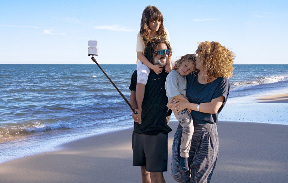 Kamera sportowa INSTA360 Go 3S 128GB Biały wodoodporność szczelność