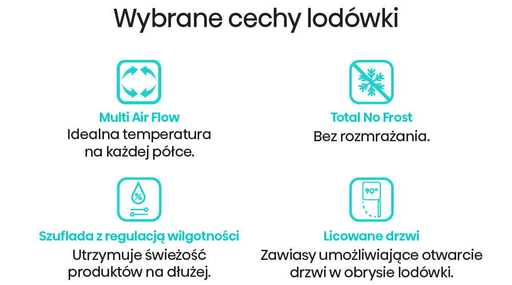 LODÓWKA HISENSE RB395N4BFE cechy
