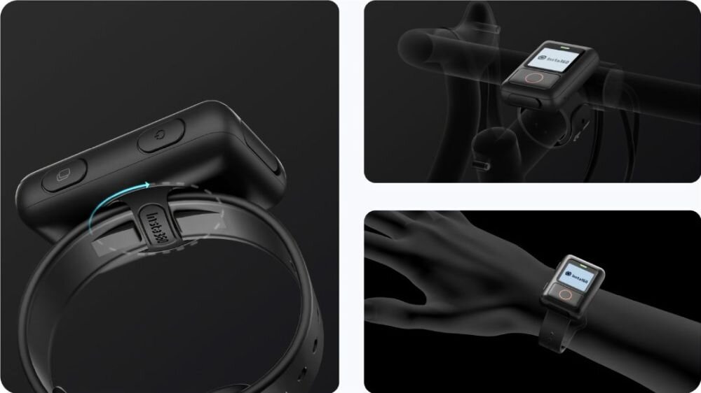 Pilot bezprzewodowy INSTA360 GPS Action  kamera sterowanie obsługa łączność