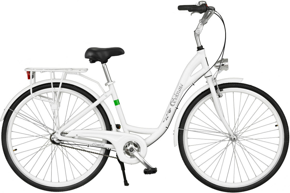 Rower miejski DAWSTAR Sekvana A3B 26 cali damski mietowy wyglad