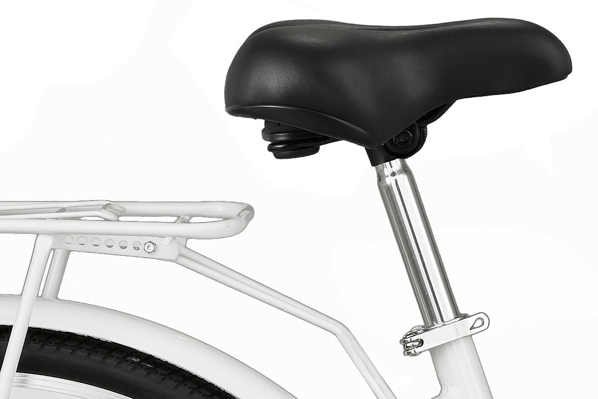 Rower miejski DAWSTAR Sekvana A3B 26 cali damski mietowy sprezynowe siodelko