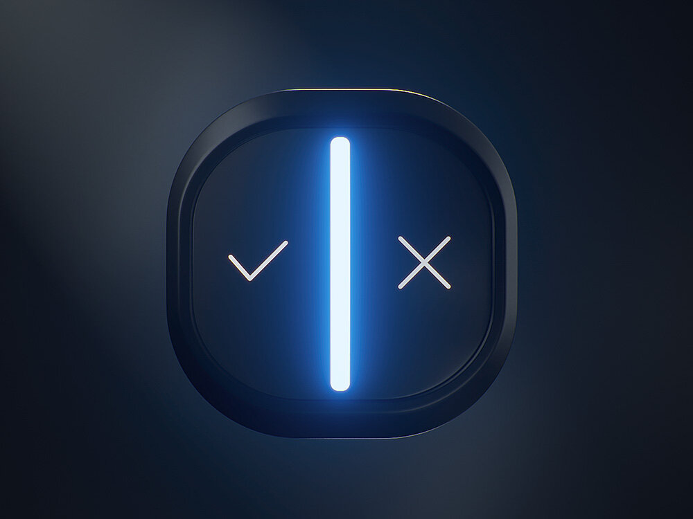 Komunikator drogowy YANBOX YANOSIK GO automatyczne włączanie ruch pojazdu, komunikator od frontu na ciemnym tle