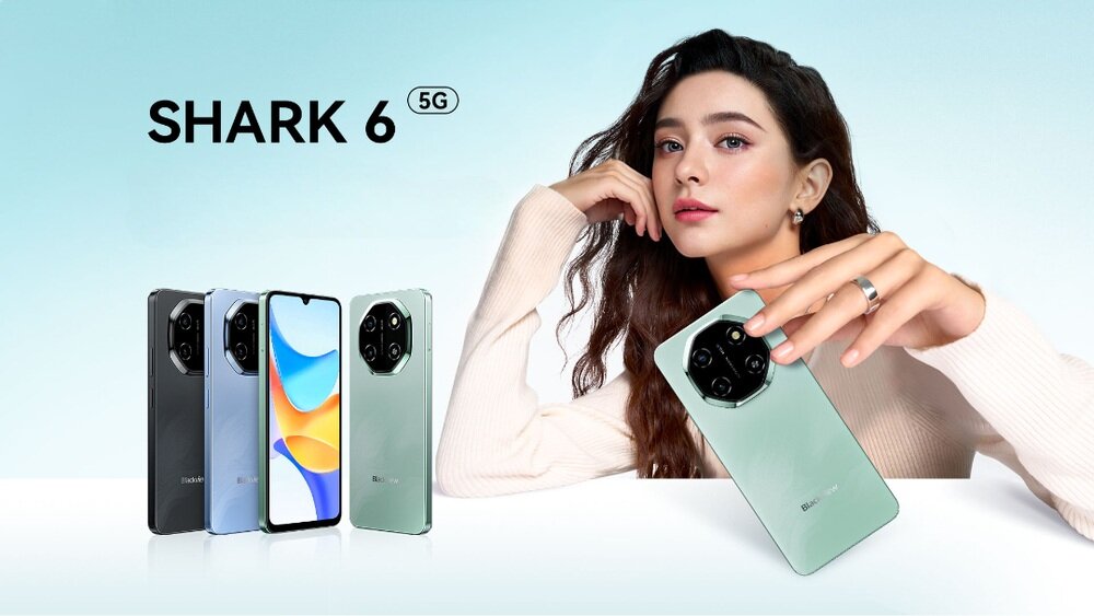 Smartfon BLACKVIEW Shark 6 5G    kv lifestyle początek opisu sekcja nagłówkowa