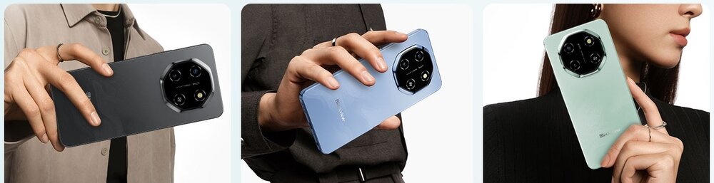 Smartfon BLACKVIEW Shark 6 5G  Dual 5G VOLTE Wi-Fi 802.11 a/b/g/n/ac i Bluetooth 5.0 NFC GPS, GLONASS, Beidou i Galileo