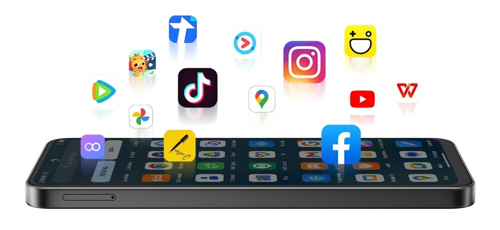 Smartfon BLACKVIEW Shark 6 5G DokeOS 4.2 Focus Mode System Manager Smart Preload 