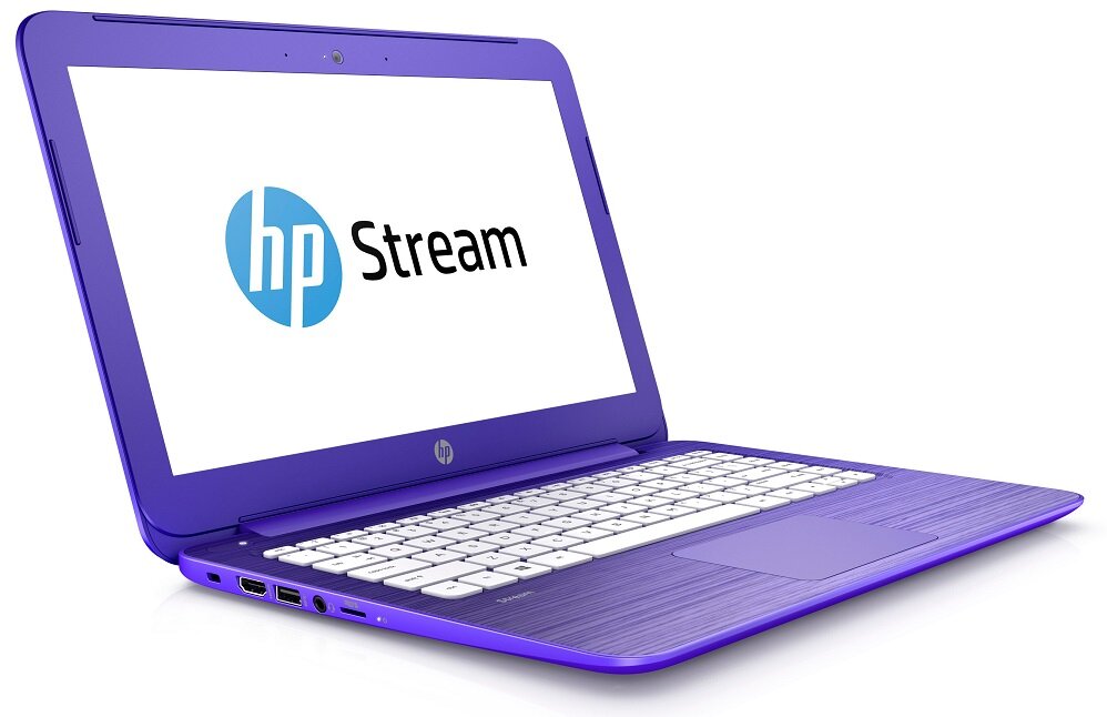 Laptop HP Stream 13-C130NW - wygląd ogólny wydajny laptop lekki wytrzymała obudowa