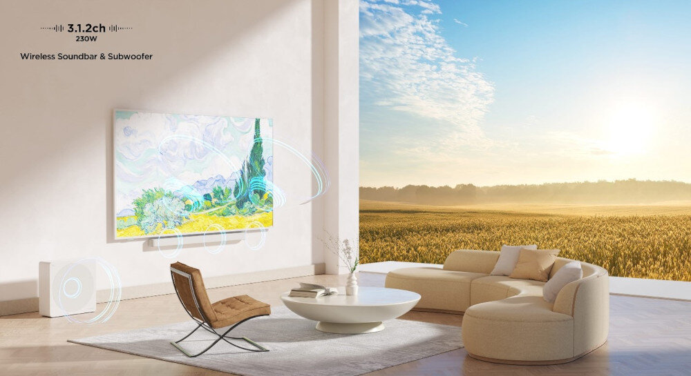 Telewizor TCL 75A300 PRO - Dźwięk od BANG & OLUFSEN