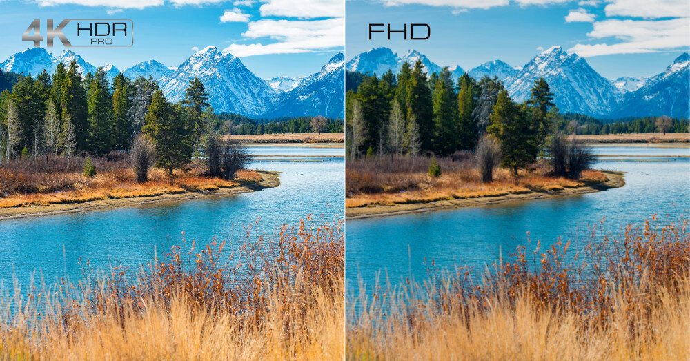 Telewizor TCL 75A300 PRO - Żywe kolory i szczegóły