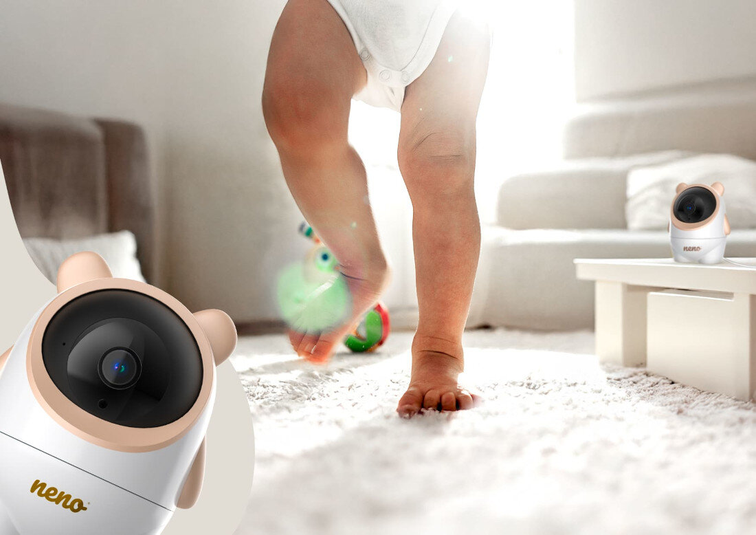 Niania elektroniczna NENO Ami Śledzenie ruchu 24/7 podążanie detekcja ruchu powiadomienie aplikacja