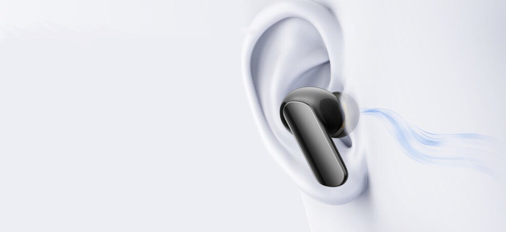 Słuchawki dokanałowe REALME Buds Air 7 Pro - Dźwięk stworzony dla Ciebie, słuchawka dokanałowa włożona do ucha