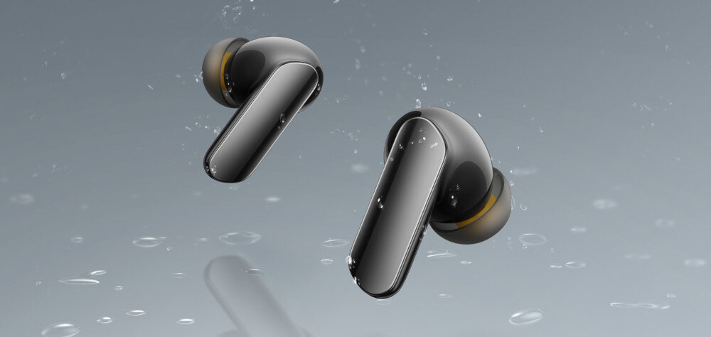 Słuchawki dokanałowe REALME Buds Air 7 Pro - Gotowe na wszystko, słuchawki dokanałowe , krople deszczu